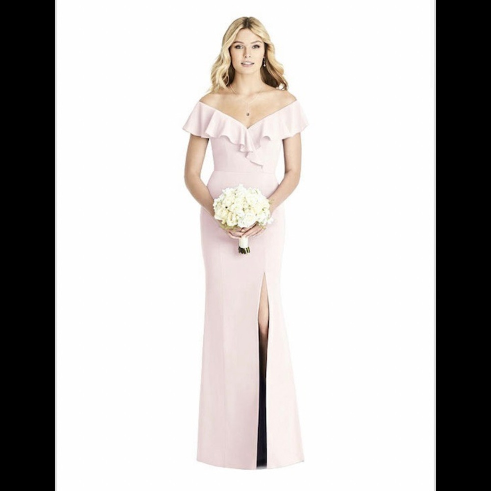 Social Bridesmaides Blush Style 8190 sz 16 NWT